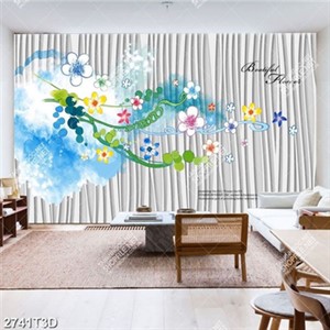 Tranh gắn tường hoa nhí chất lượng cao