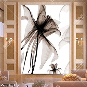 Tranh hoa dán tường đẹp