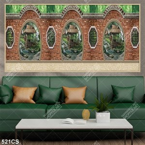 Tranh ghép khổ ngang file gốc