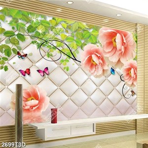 Tranh hoa hồng lá xanh chất lượng cao