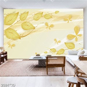 Tranh treo tường lá vàng chất lượng cao