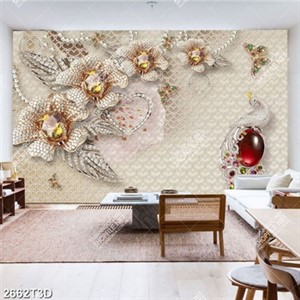 Tranh treo tường hoa đính đá chất lượng cao