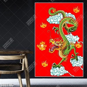 Tranh Rồng Phượng giả ngọc chất lượng cao