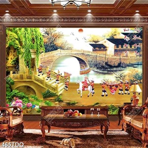 Tranh trang trí tường vinh quy bái tổ file gốc