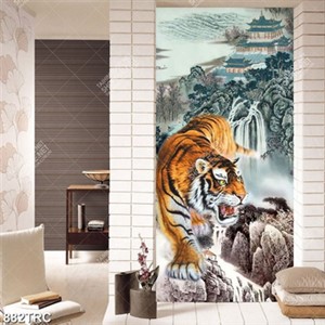 Tranh sơn dầu Hổ chất lượng đẹp