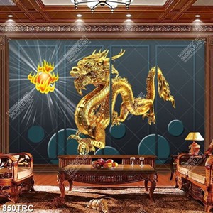 Tranh Rồng vàng chất lượng cao