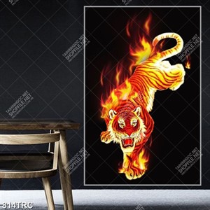 Tranh Hổ và lửa