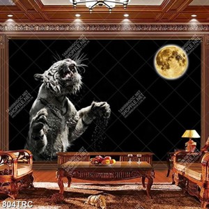 Tranh Hổ trong đêm trăng rằm