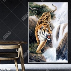 Tranh Hổ và Đại Bàng chất lượng cao