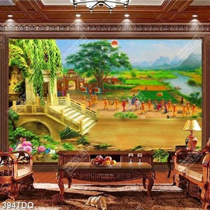 Tranh vinh quy bái tổ file gốc