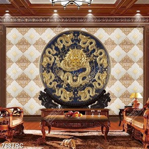 Tranh phù điêu rồng in chất lượng cao