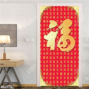 Tranh decor phòng tài lộc in uv