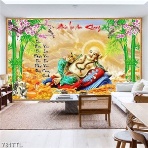 Tranh gắn tường phúc lộc an khang file gốc