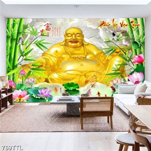 Tranh decor tường phúc lộc vẹn toàn chất lượng cao