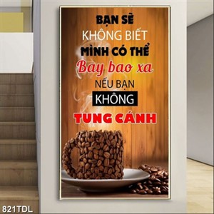 Tranh động lực về sự dũng cảm vươn lên Tranh động lực về sự dũng cảm vươn lên