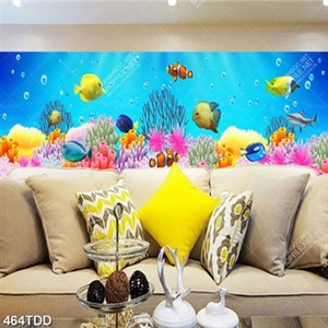 Tranh 3D chất lượng cao sinh vật dưới biển