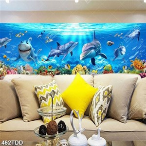 Tảnh file gốc đàn cá mập tung tăng dưới đáy biển