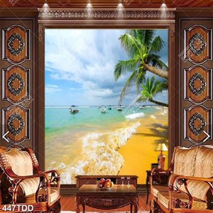 Tranh bãi biển đẹp chất lượng cao