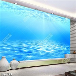 File tranh gốc mặt biển đại dương xanh