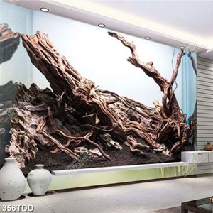 File tranh gốc trang trí bể cá psd