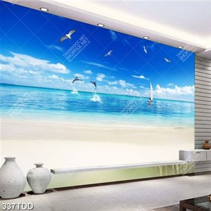 Tranh phong cảnh biển xanh đẹp độc đáo