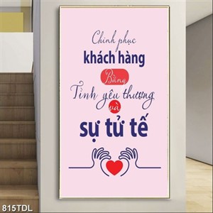 Tranh động lực về chinh phục khách hàng Tranh động lực về chinh phục khách hàng