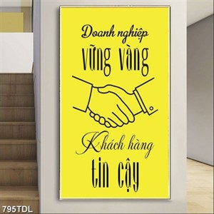 Tranh động lực về làm ăn kinh doanh Tranh động lực về làm ăn kinh doanh