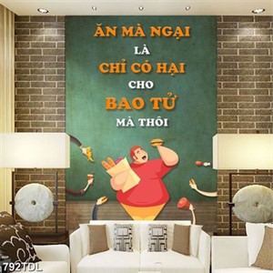 Tranh động lực về ăn uống Tranh động lực về ăn uống