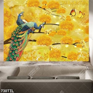 Tranh giả ngọc phú quý cát tường