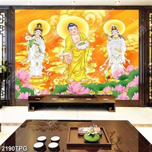 Tranh Tâm Thánh đẹp file psd