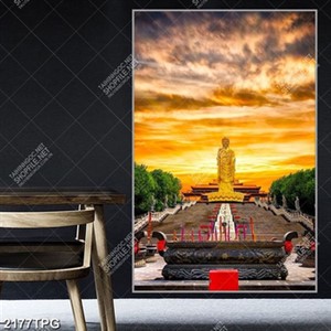 Tranh tượng Quan Âm mạ vàng đẹp