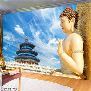 Tranh Phật trên chùa