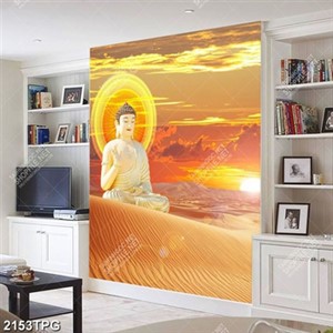 Tranh Phật trên sa mạc