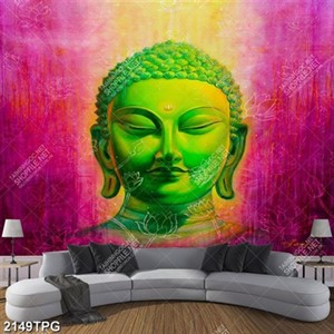 Tranh sơn dầu mặt Phật chất lượng