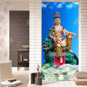 Tranh Văn Thù Bồ Tát