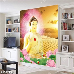 Tranh Phật Như Lai nghệ thuật