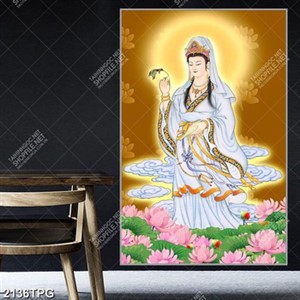 Tranh psd Phật Quan Âm