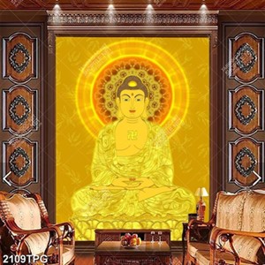 Tranh Phật in kính chất lượng đẹp