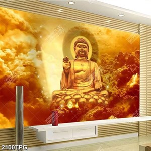 Tranh tượng A Di Đà file psd