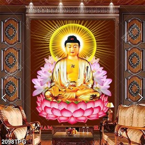 Tranh Phật Như Lai đẹp file psd