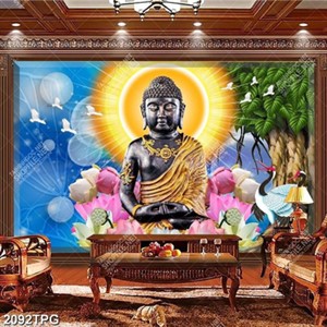 Tranh Phật A Di Đà file psd đẹp