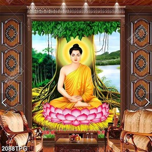 Tranh sơn dầu Nam Mô Bổn Thích Ca Ni Phật