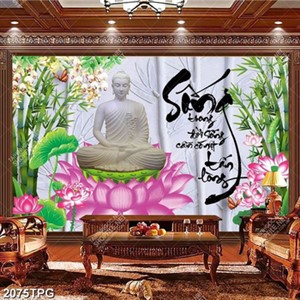 Tranh thư pháp chữ Sống chất lượng cao