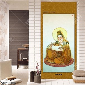 Tranh Bồ Tát kích thước cỡ lớn file psd