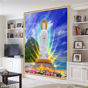 Tranh tượng Quan Âm ngoài đảo