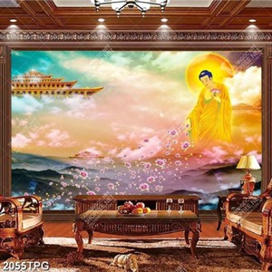 Tranh Phật Tây Phương đẹp chất lượng cao