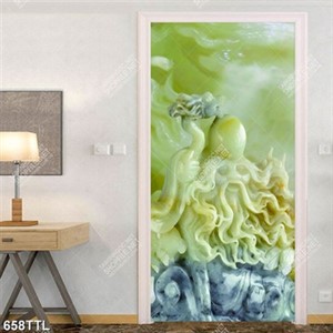 Tranh giả ngọc tài lộc trang trí tường