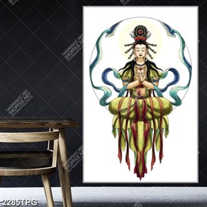 Tranh Quan Thế Âm Bồ Tát treo tường đẹp