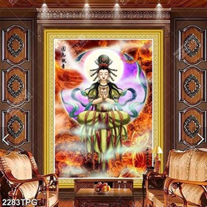 Tranh Phật Quan Âm chất lượng lớn