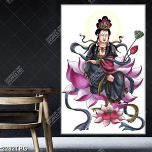 Tranh Phật Bà Quan Thế Âm đẹp